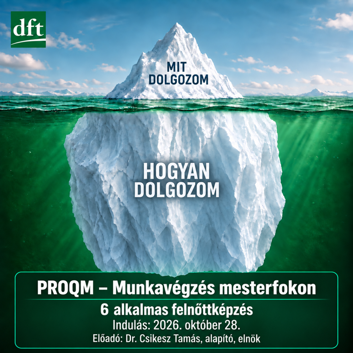 PROQM: Munkavégzés mesterfokon